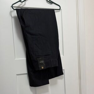 JM Collection Curvy Fit Straight Leg Pants - Dark Gray